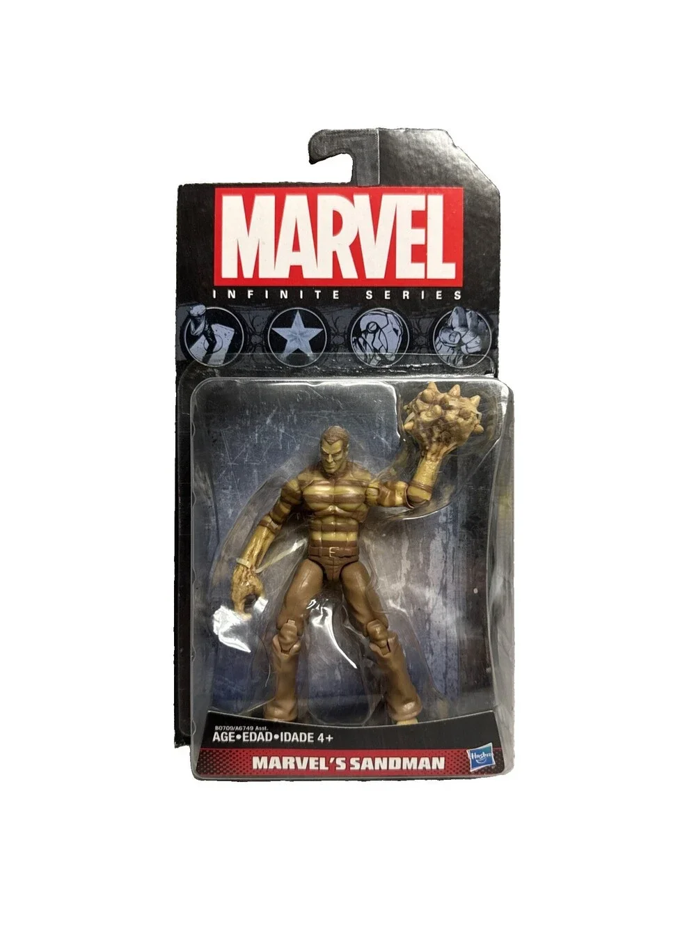 Marvel Infinite Series Sandman 3.75” Action Figure Spider-man Villain READ